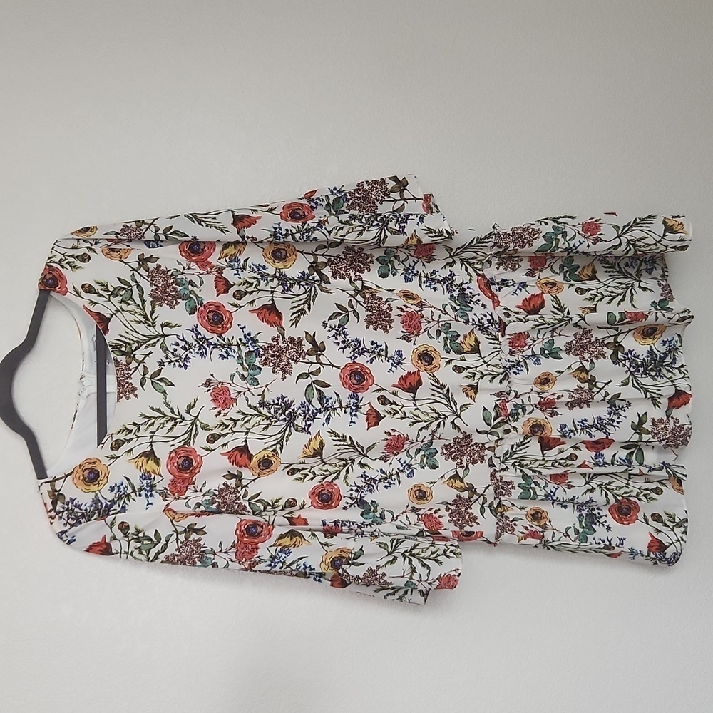 Nicole Miller Studio floral print dress, size 8